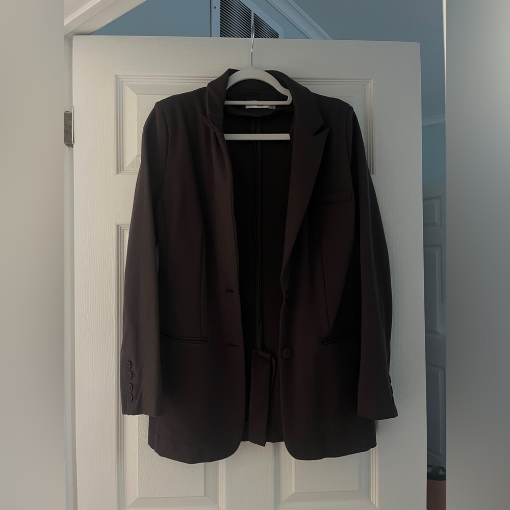 Chocolate Brown Blazer - NWOT